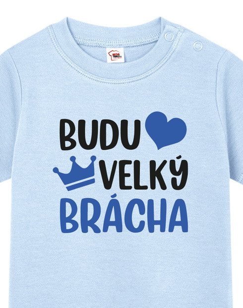 Tričko pro miminka Budu velký brácha