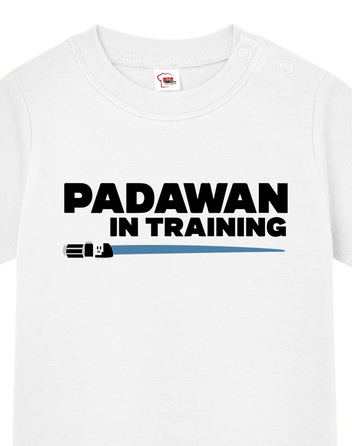 Tričko pro miminka s potiskem Padawan Star Wars