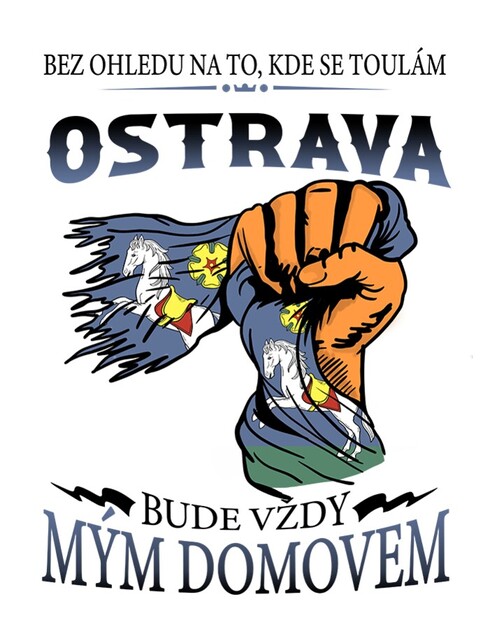 Plechový hrnek s rodným městem