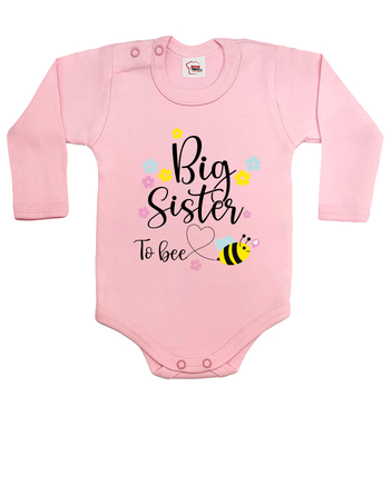 Body s potiskem Big sister to bee