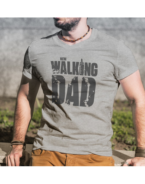 Vtipné tričko pro tatínka New Walking Dad