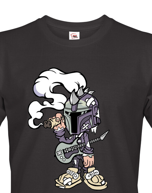Pánské tričko Mandalorian smoker