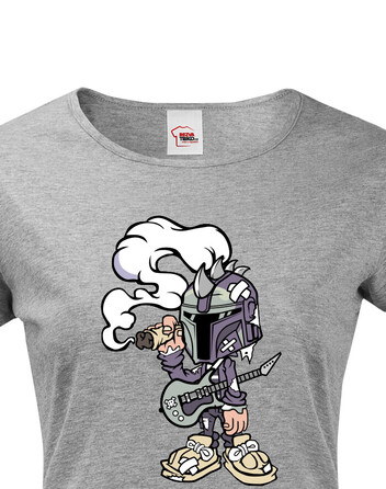 Dámské tričko Mandalorian smoker