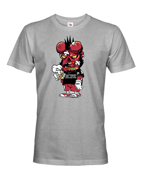 Pánské tričko Deadpool Hellboy