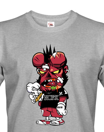 Pánské tričko Deadpool Hellboy