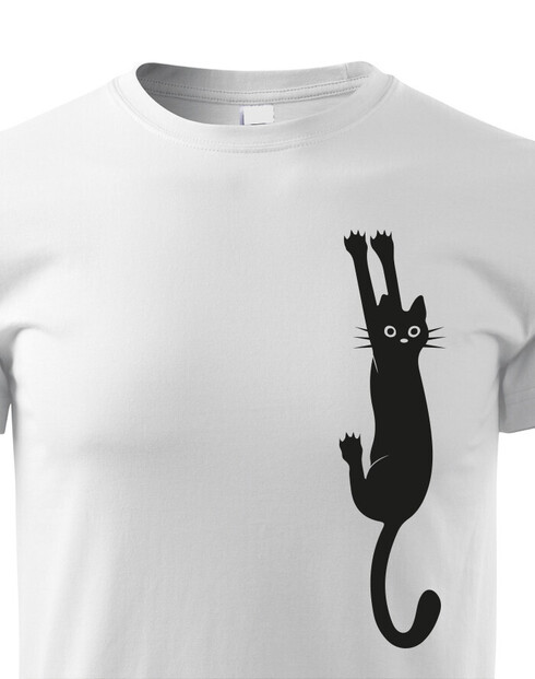 Dětské tričko s kočkou