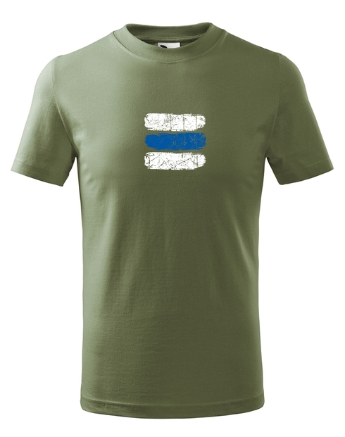 Dětské tričko Turistická značka - modrá