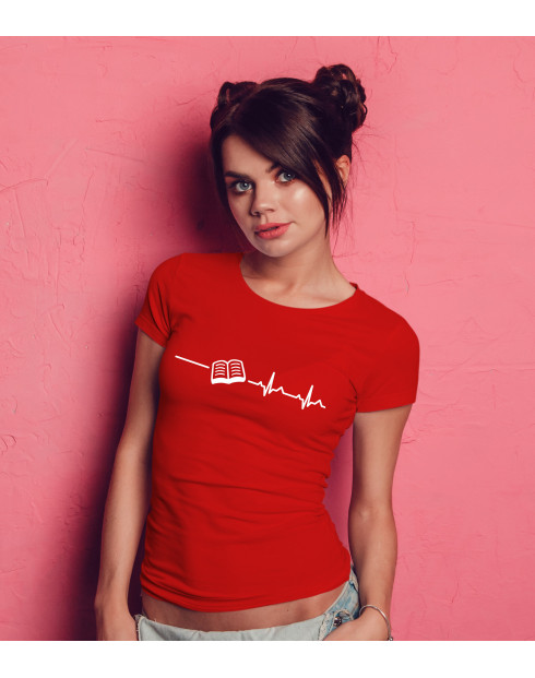 Dámské tričko pro milovníky knížek a četby