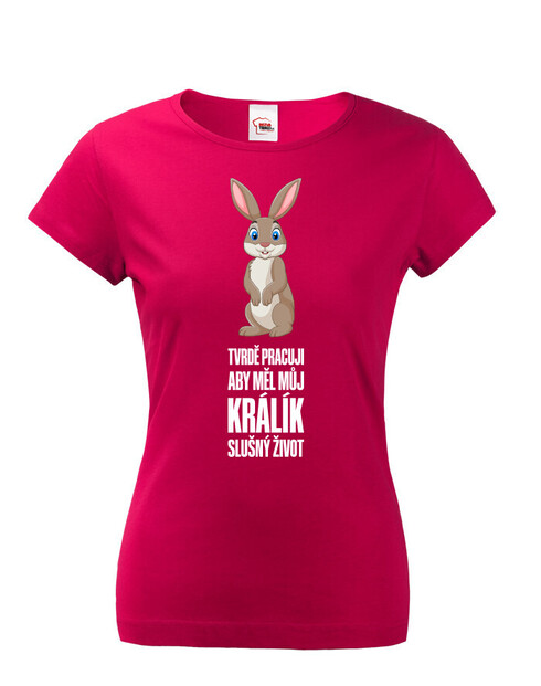 Dámské tričko Králík