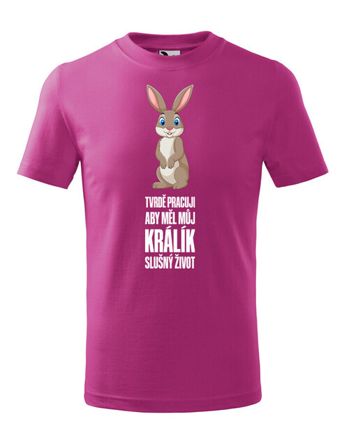 Dětské tričko Králík