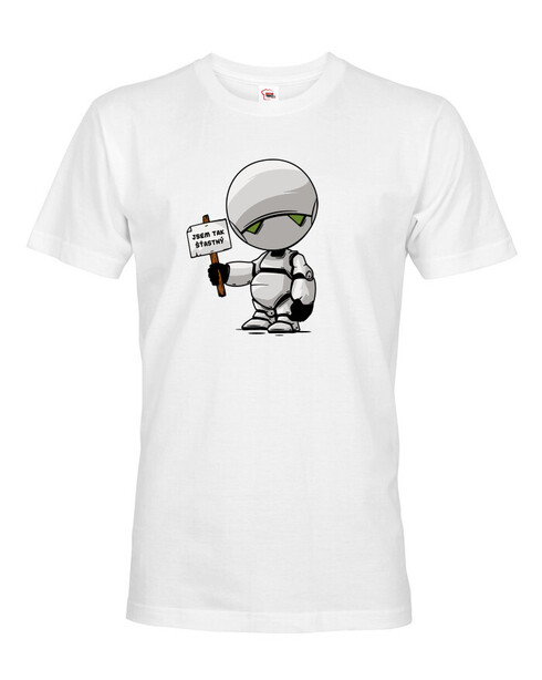 Pánské tričko Marvin robot