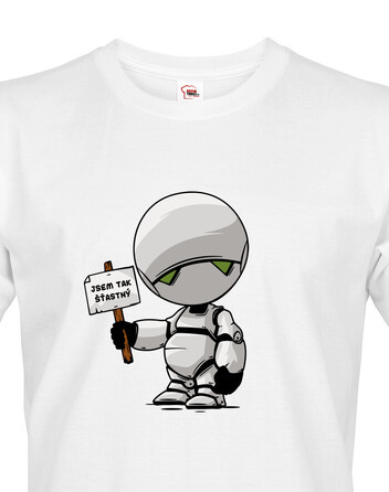 Pánské tričko Marvin robot