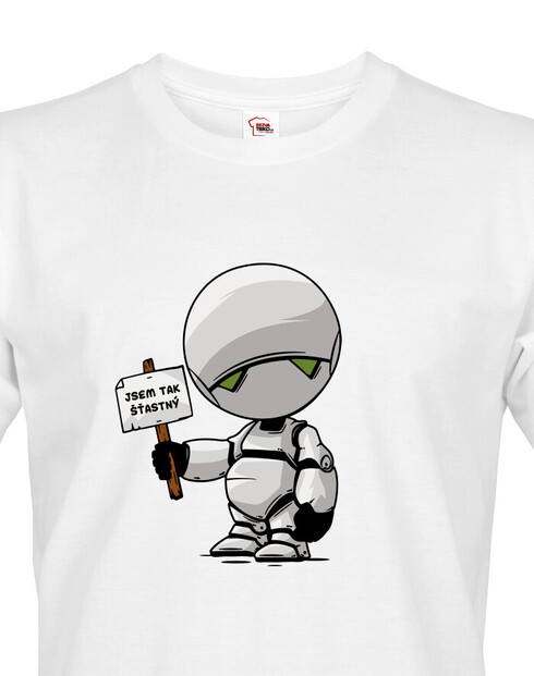 Pánské tričko Marvin robot