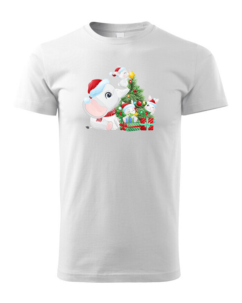 Dětské tričko Vánoční slůně