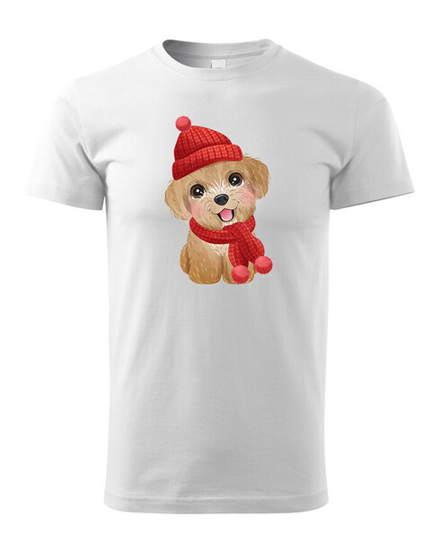Dětské tričko Vánoční pejsek 2