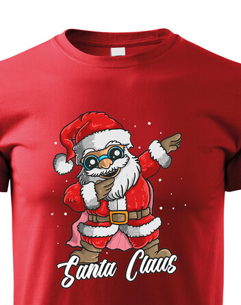 Dětské tričko Santa Claus dab dance
