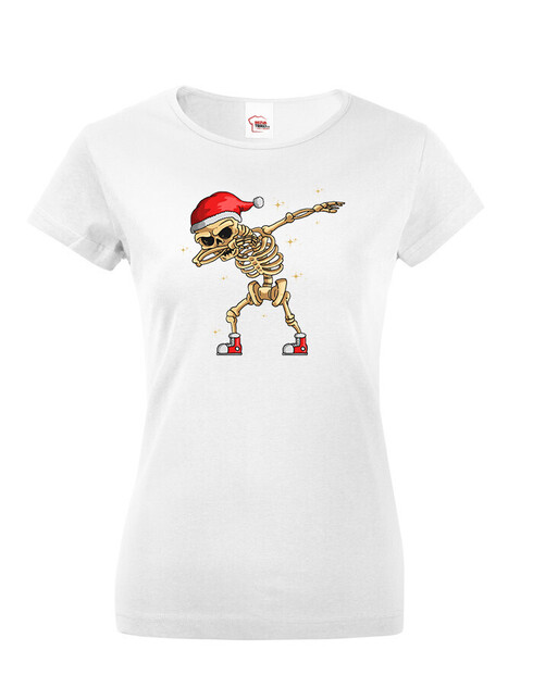 Dámské tričko Kostlivec dab dance