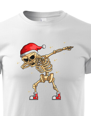 Dětské tričko Kostlivec dab dance