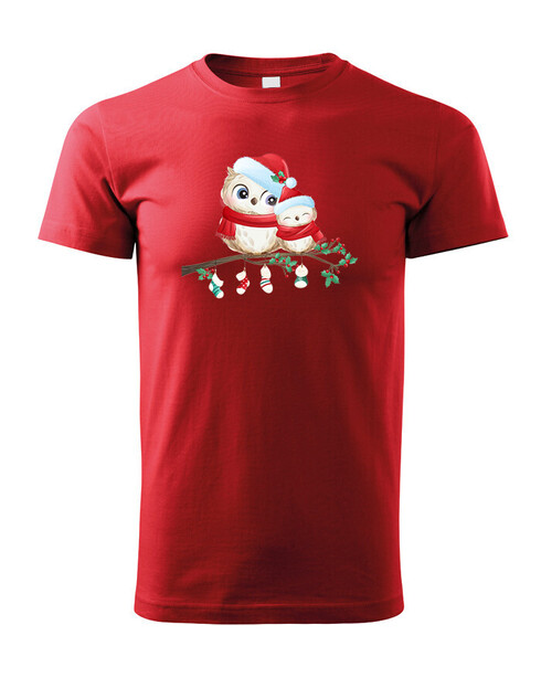 Dětské tričko Vánoční sovičky