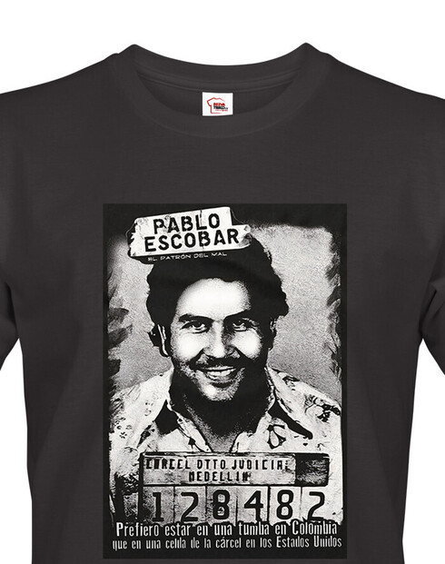 Pánské tričko Pablo Escobar