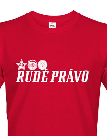 Pánské tričko Rudé právo