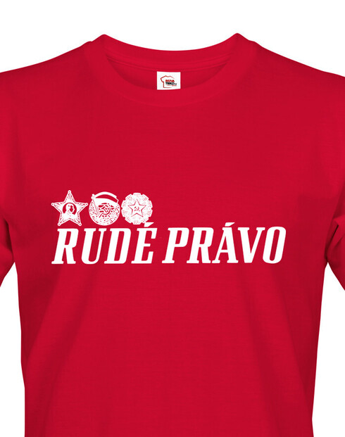 Pánské tričko Rudé právo