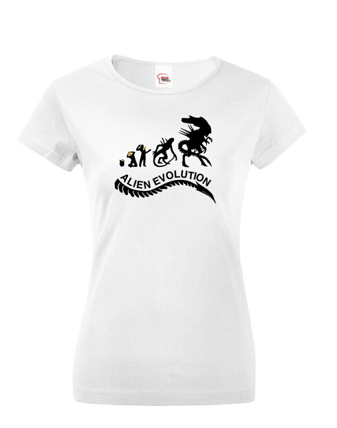 Dámské tričko Alien Evolution