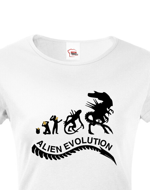 Dámské tričko Alien Evolution