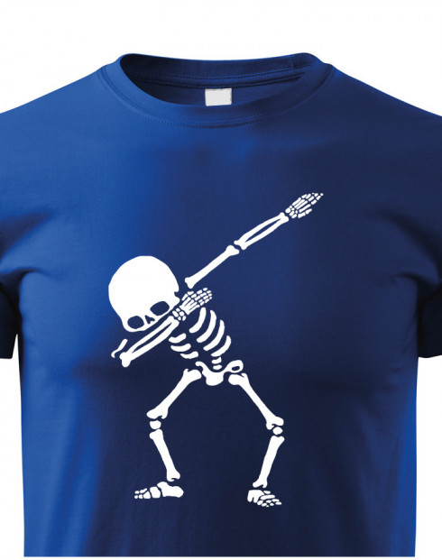 Dětské tričko s potiskem kostry