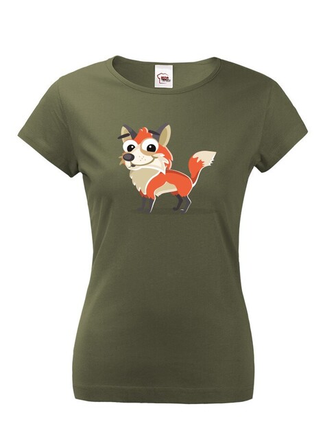 Dámské tričko - Liška
