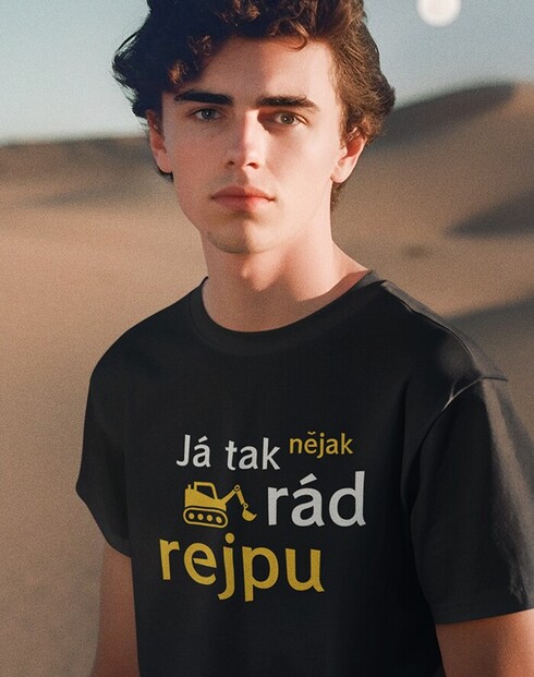 Pánské tričko - Já tak nějak rád rejpu