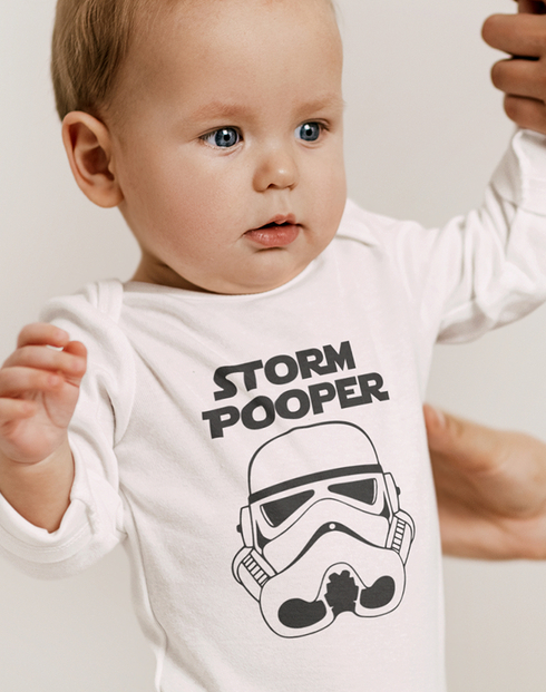 Body s potiskem Star Wars Storm Pooper