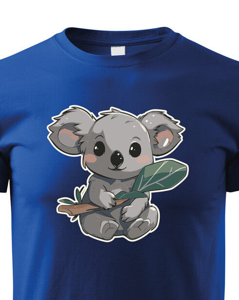 Dětské tričko Koala s listem