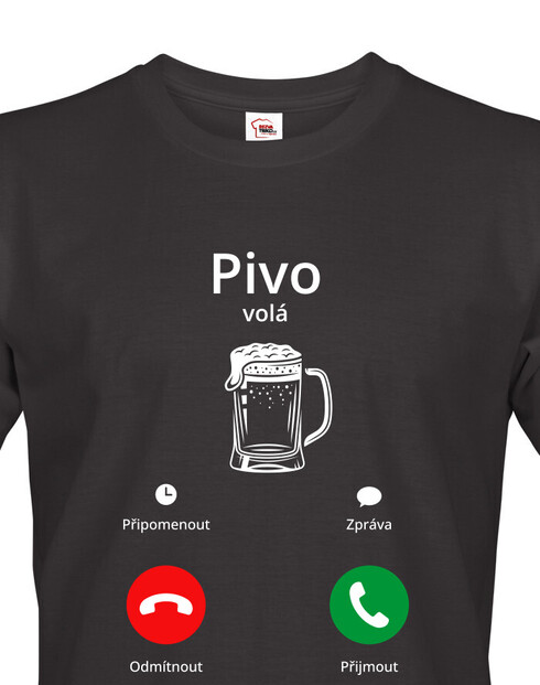 Pánské tričko Pivo volá