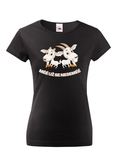 Dámské tričko s kozama