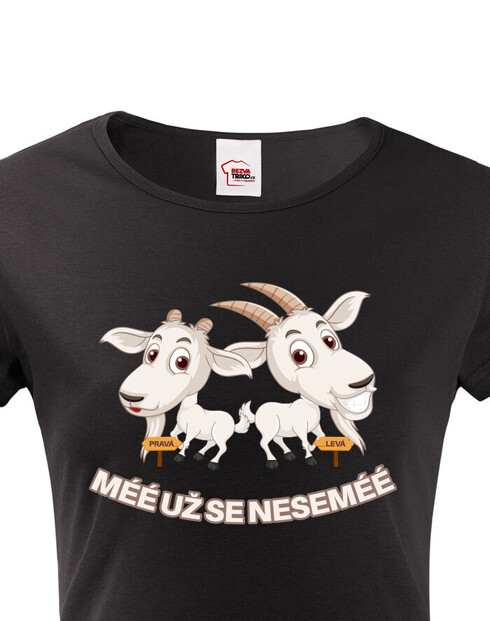 Dámské tričko s kozama