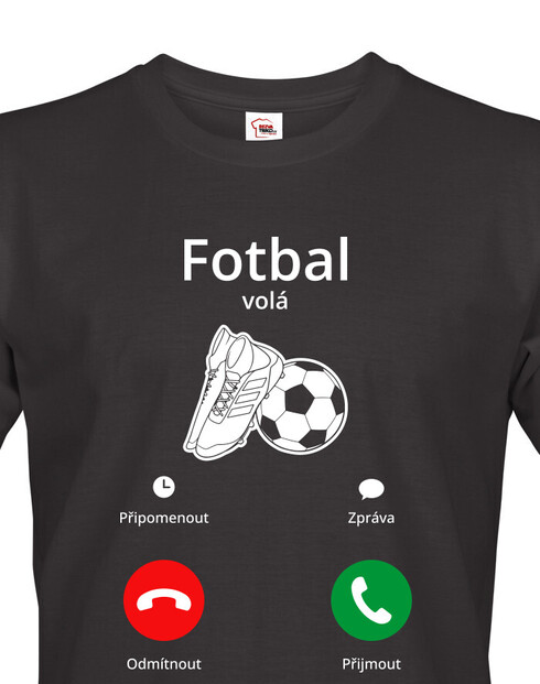 Pánské tričko Fotbal volá