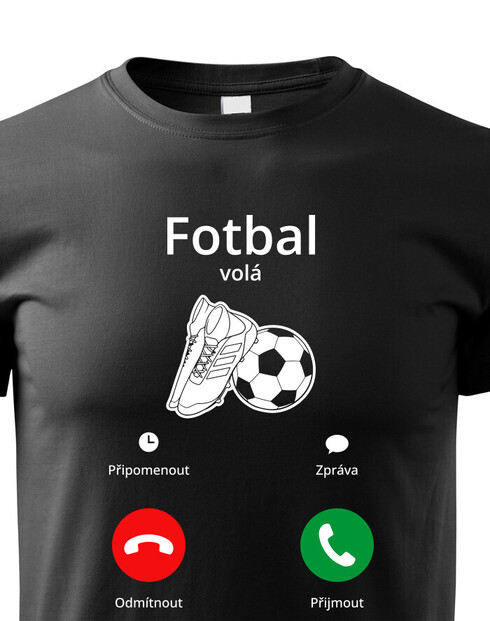 Dětské tričko Fotbal volá