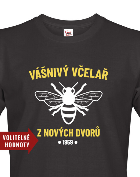 Tričko pro včelaře k narozeninám