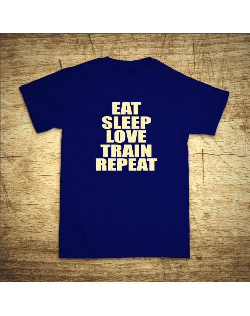 Eat, sleep, love, train, repeat