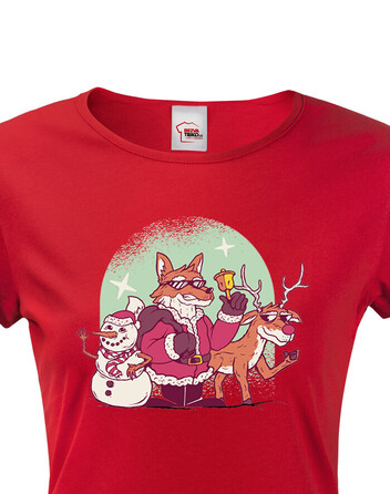 Dámské tričko Liška