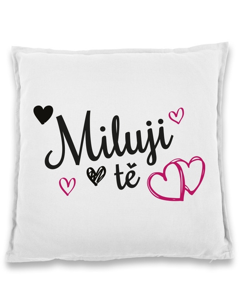 Polštářek pro zamilované Miluji tě