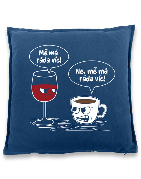 Polštářek Mě má ráda
