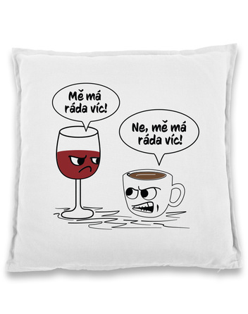 Polštářek Mě má ráda