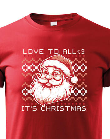 Dětské tričko Vánoční Santa