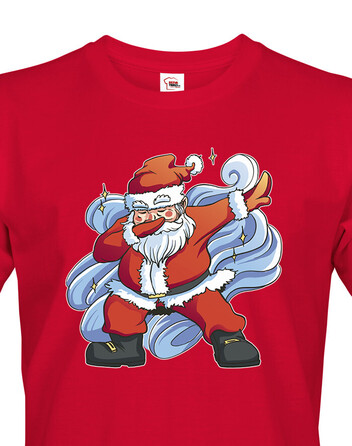Pánské tričko Vánoční Santa 1
