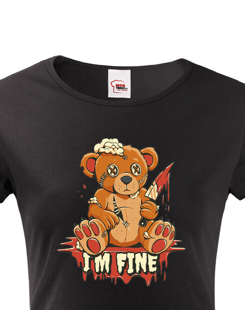 Dámské tričko I am fine