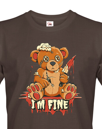 Pánské tričko I am fine