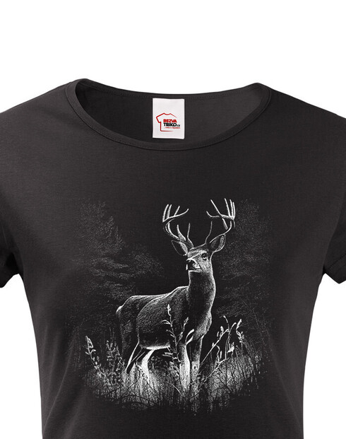 Dámské tričko Jelen