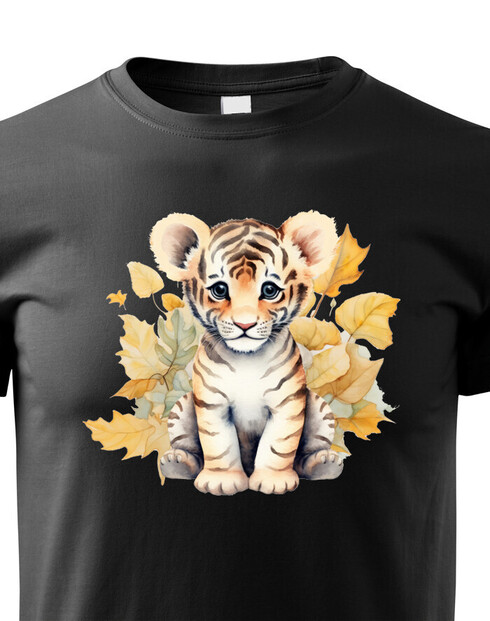 Dětské tričko Roztomilý tygřík